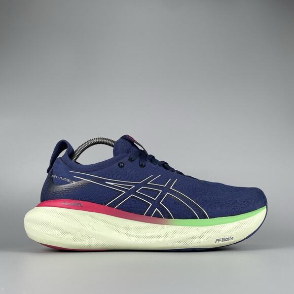 Asics Gel-Nimbus 25 Women’s 9.5 Indigo Blue Running Sneakers Athletic Shoes EUC - Picture 6 of 9